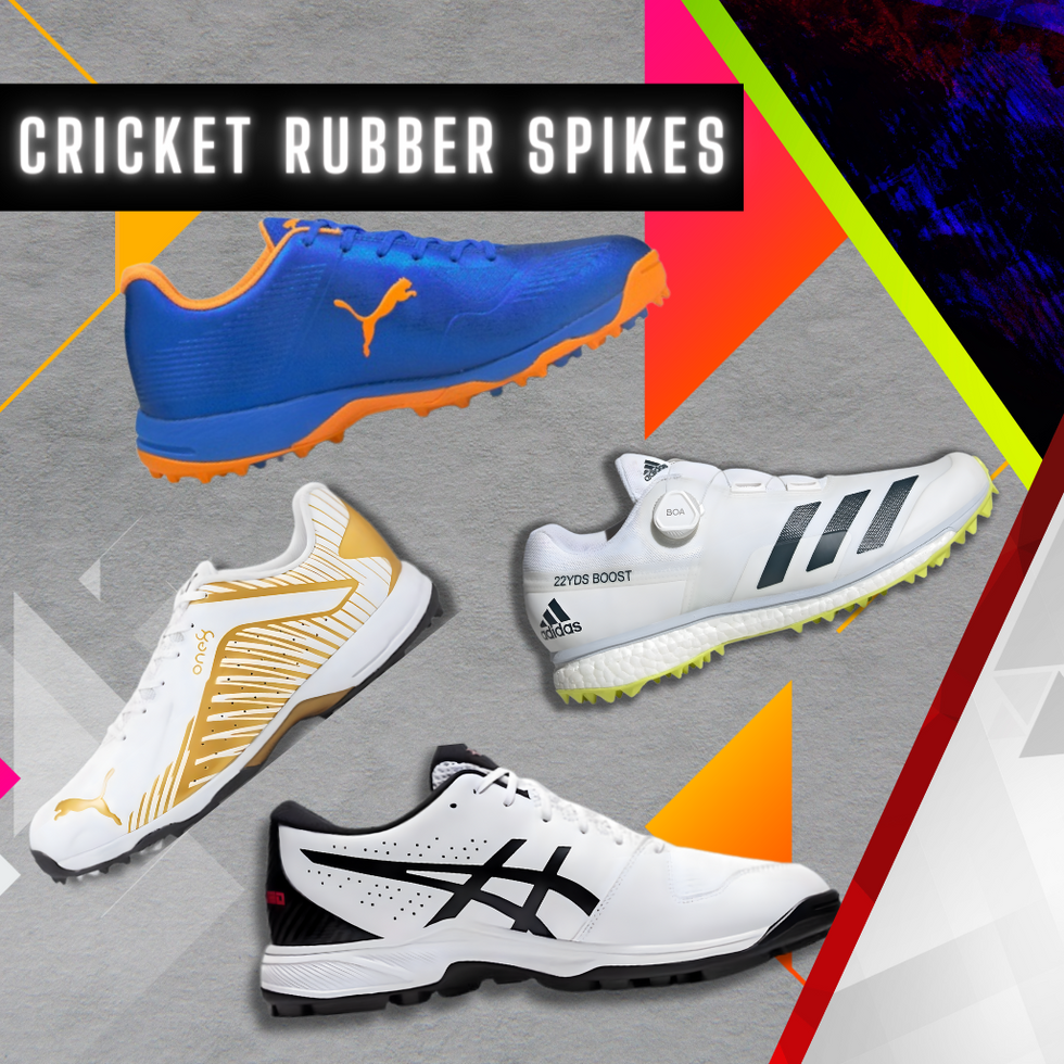 Cricket rubber spikes for enhanced traction on the field | Upgrade your cricket footwear with high-quality rubber spikes designed specifically for cricket.