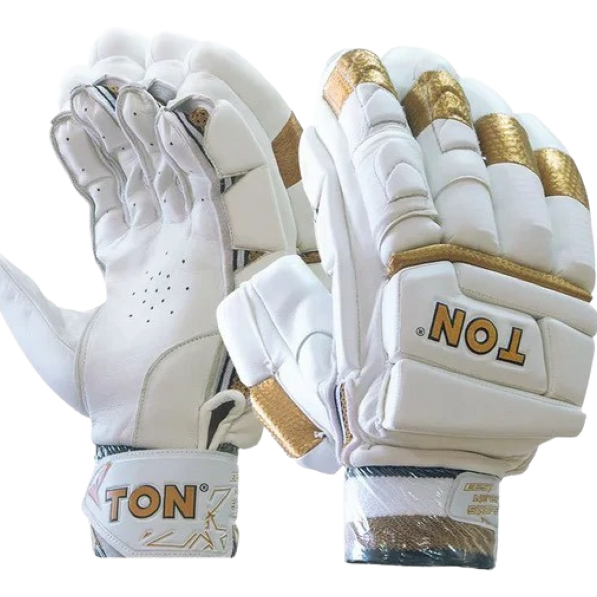 SS TON Gold Edition Cricket Batting Gloves
